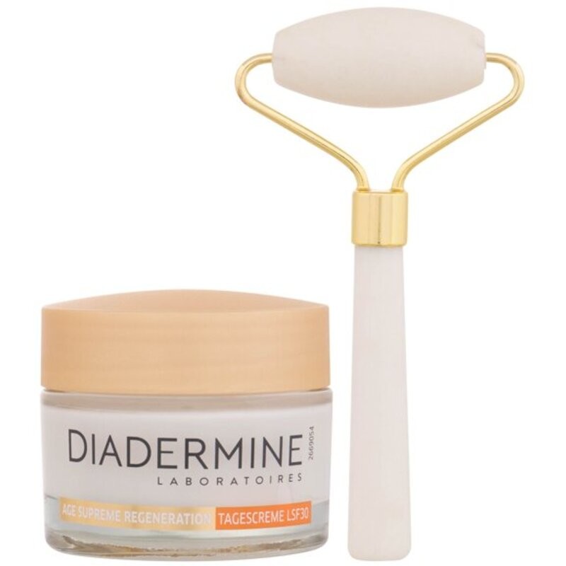 Set di crema giorno rigenerante Diadermine Age Supreme SPF30 - Cofanetto regalo 50ml donna
