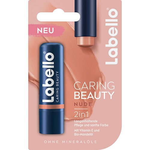 Labello Caring Beauty Nude Balm 5.5ml donna