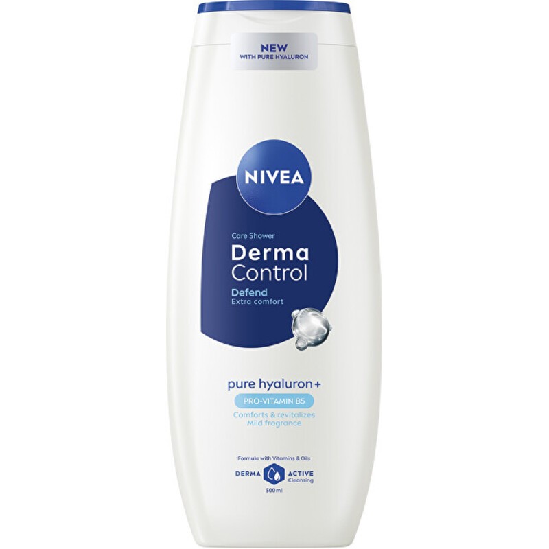 Nivea Derma Control Defend Care Shower - Gel doccia rivitalizzante 500ml donna