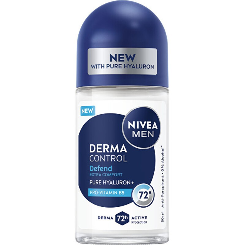 Nivea Men Derma Control Defend Antitraspirante - Deodorante antitraspirante in sfera per uomo 50ml uomo