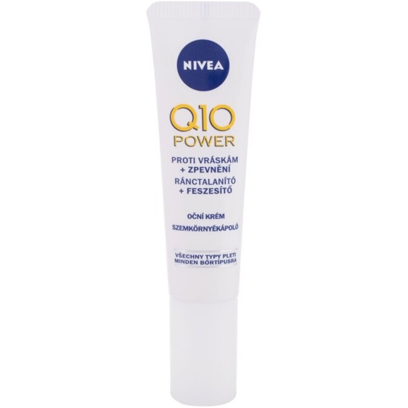 Nivea Eye Cream Antirughe Q10 Plus 15ml donna