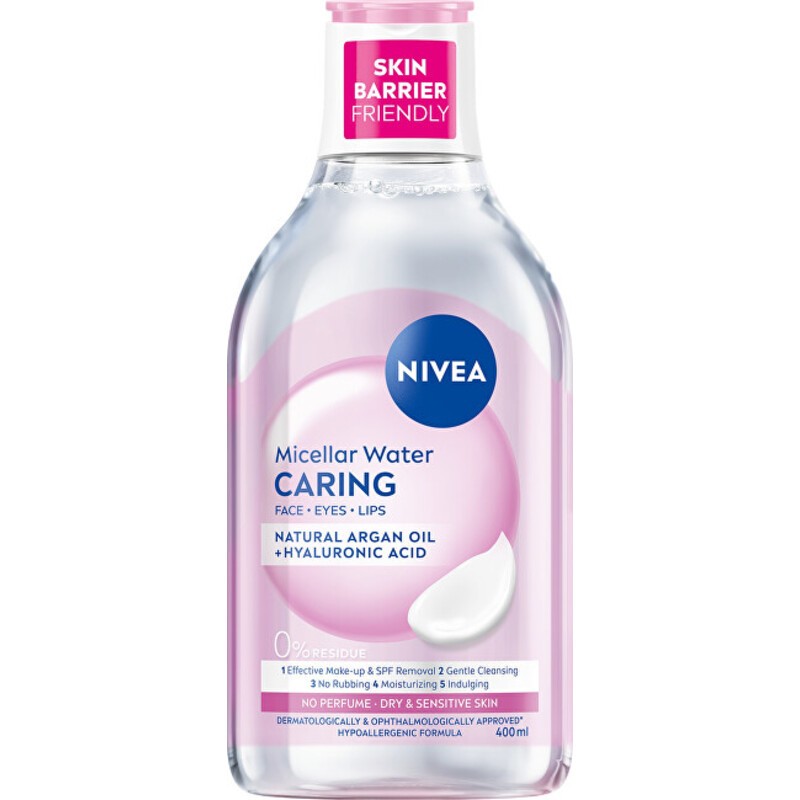 Acqua micellare Nivea Caring - Acqua micellare per pelli secche? 400ml donna