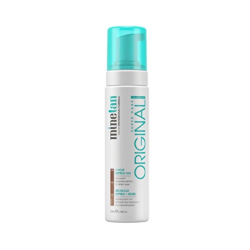 Schiuma autoabbronzante Minetan per un'abbronzatura molto scura Original (Super Scuro) 200ml donna