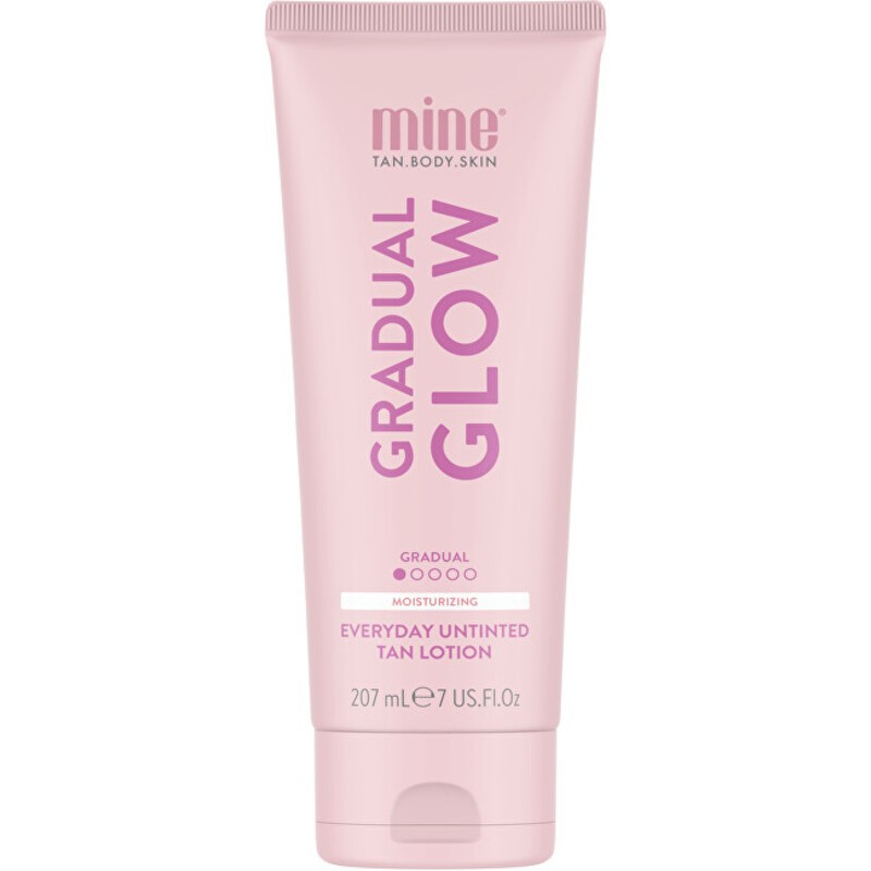 Minetan Gradual Glow Everyday Untinted Tan Lotion - Samosunscreen 207ml donna