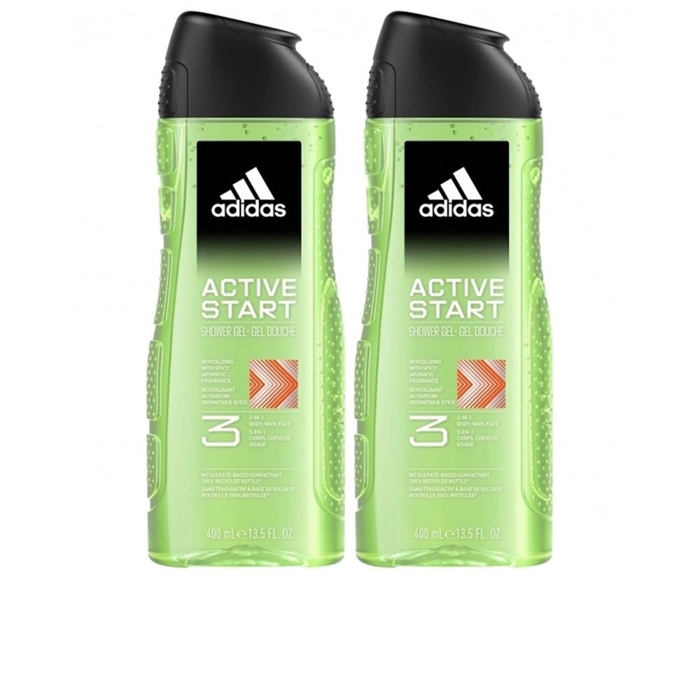 Adidas ADIDAS ACTIVE START GEL DOCCIA, CONFEZIONE DA 2 x 400ml uomo