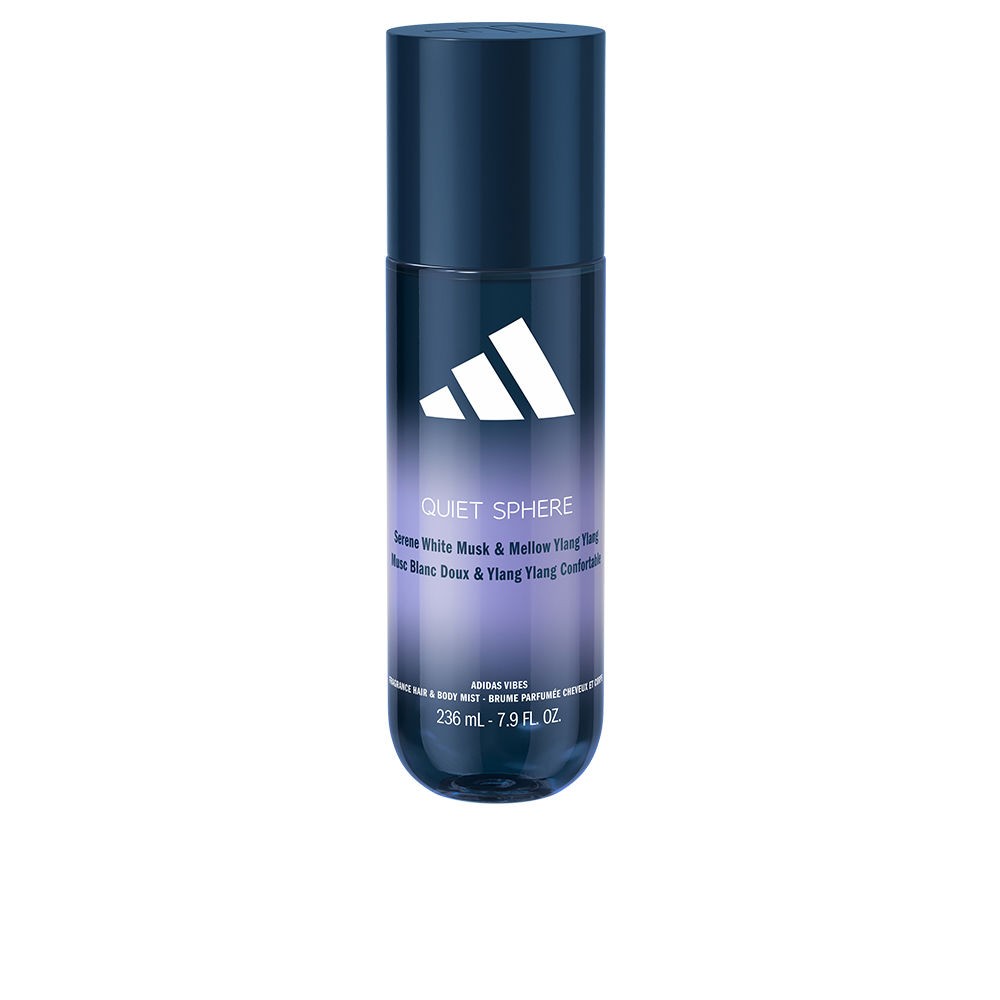 Adidas ADIDAS VIBES QUIET SPHERE spray profumato per capelli e corpo 236ml unisex