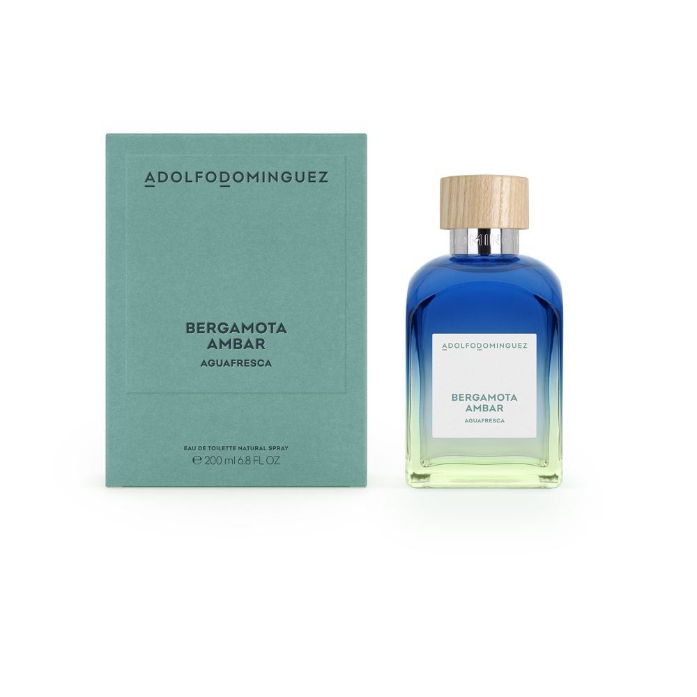 Adolfo Dominguez AGUA FRESCA BERGAMOTTO AMBRA eau de toilette spray 200ml uomo