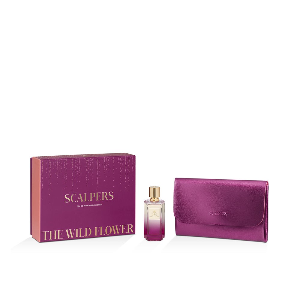 Scalpers Astuccio per lei e il fiore selvatico, 2 pezzi Eau de Parfum spray 100 ml + Wallet 1 u donna