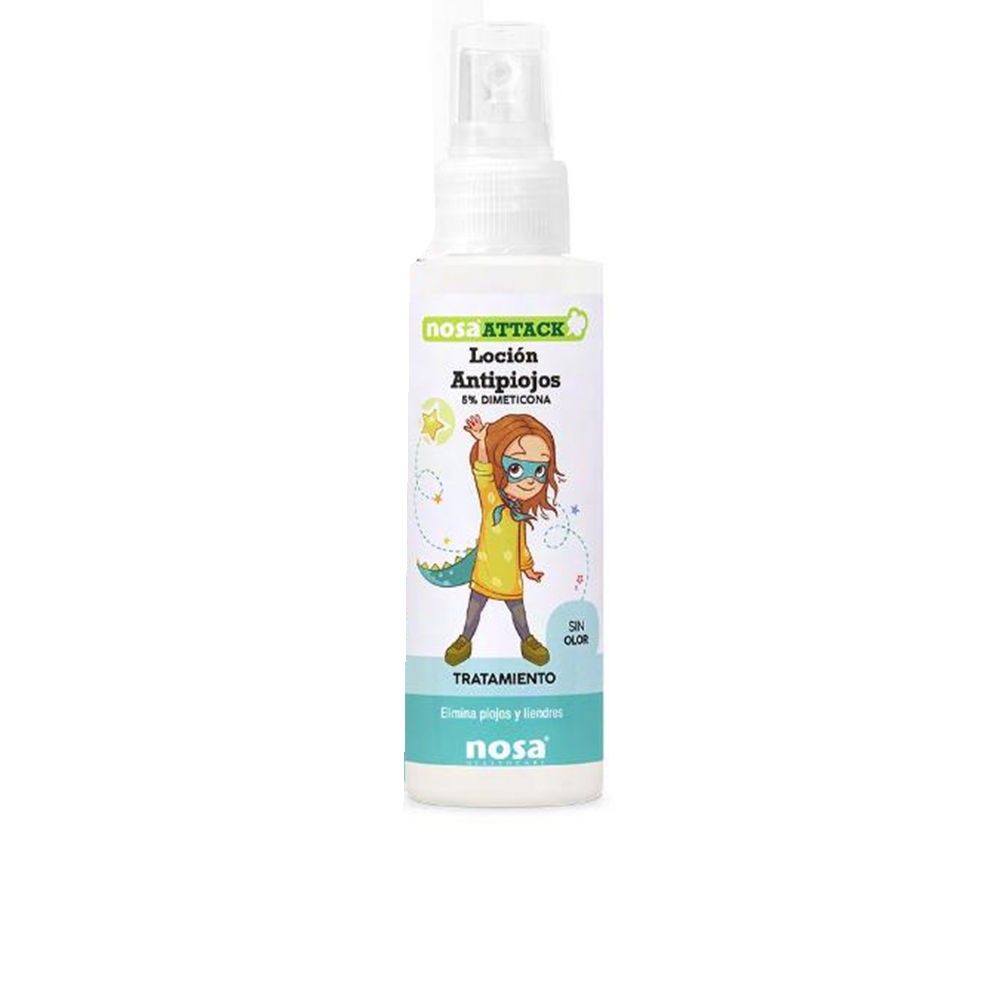 Nosa ATTACK lozione antipidocchi inodore al dimeticone 100ml unisex
