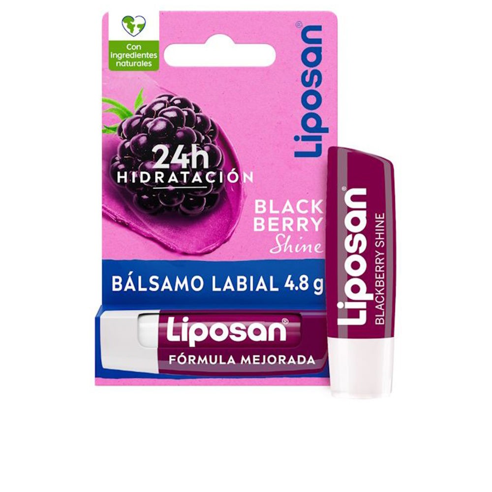 Liposan Balsamo labbra Liposan Blackberry Shine 4,8gr unisex