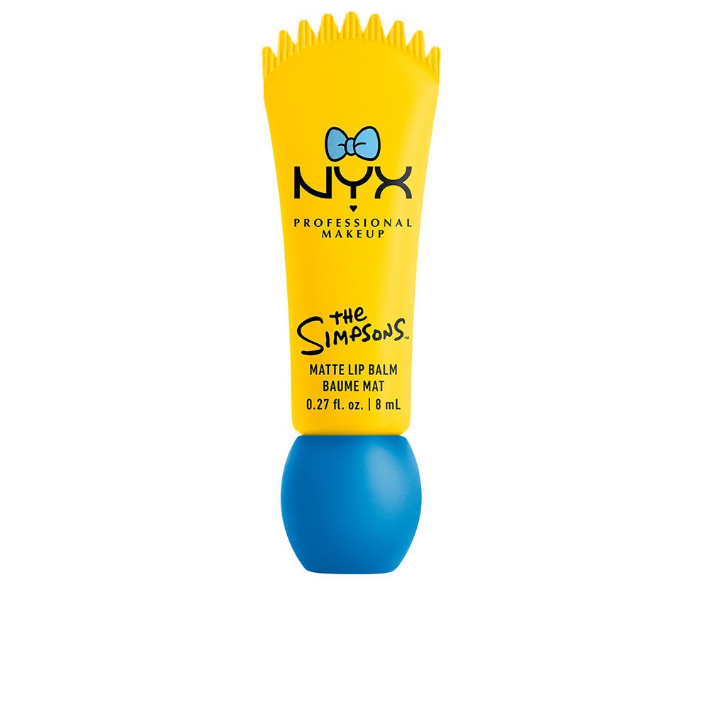 Nyx Professional Make Up Balsamo labbra opaco THE SIMPSONS SMUSHY n.Peekaboo Blu 8ml unisex