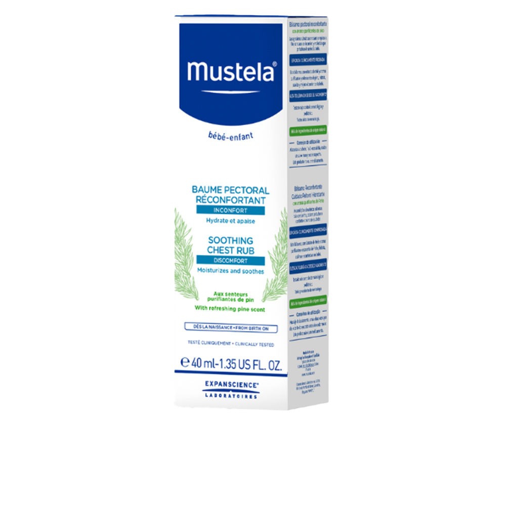 Mustela Balsamo lenitivo per il petto BABY-CHILD 40ml unisex