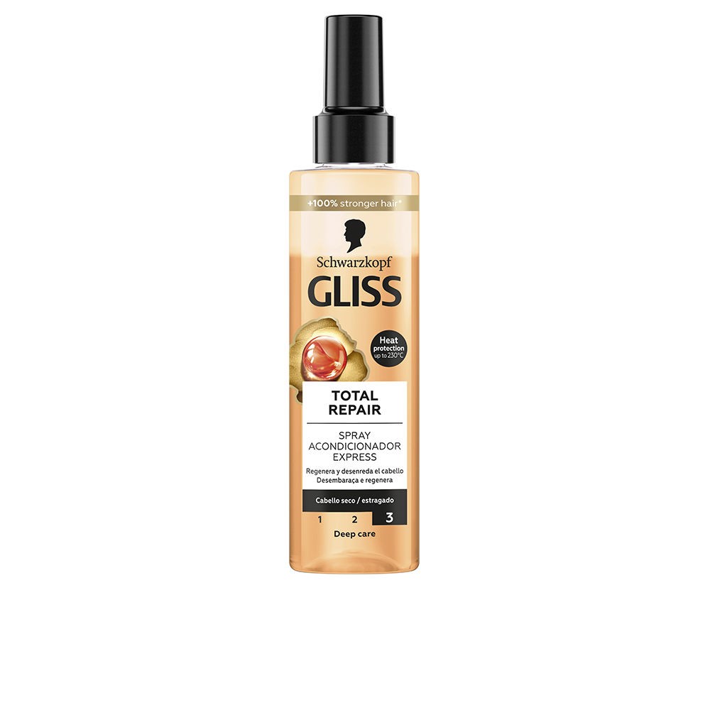 Schwarzkopf Mass Market Balsamo spray GLISS TOTAL REPAIR 200ml unisex