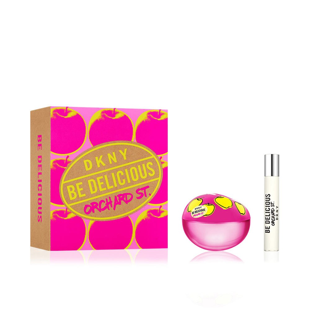 Donna Karan BE DELICIOUS ORCHARD CASE 2 pezzi Eau de Parfum spray 100 ml + Eau de Parfum spray 15 ml donna