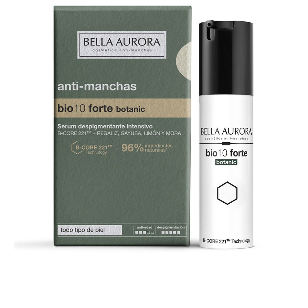 Bella Aurora BIO10 FORTE BOTANIC siero depigmentante intensivo antimacchie 30ml donna