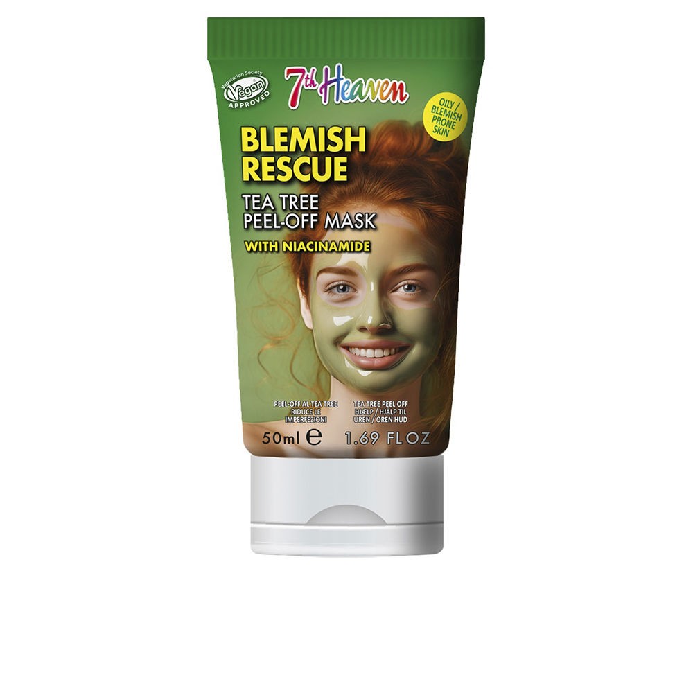 7th Heaven BLEMISH RESCUE olio essenziale di tea tree in tubetto peel-off da 50ml unisex