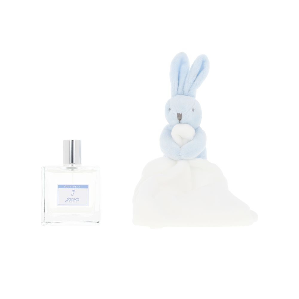 Jacadi CASSA PICCOLA 2 pezzi Eau de Cologne alcohol-free spray 100 ml + Jacadi Rabbit Plush 1 u uomo