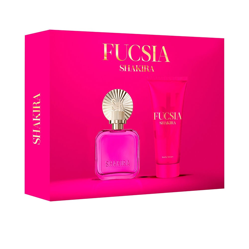 Shakira CASSA SHAKIRA FUCHSIA 2 pezzi Eau de Parfum spray 50ml + Perfumed body lotion 75ml donna