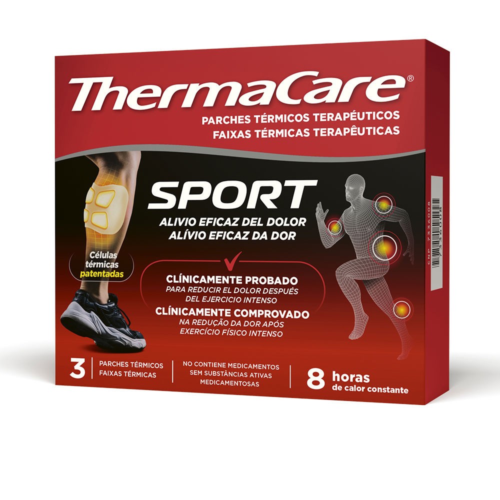Thermacare Cerotti termici THERMACARE SPORT, 3 pezzi unisex
