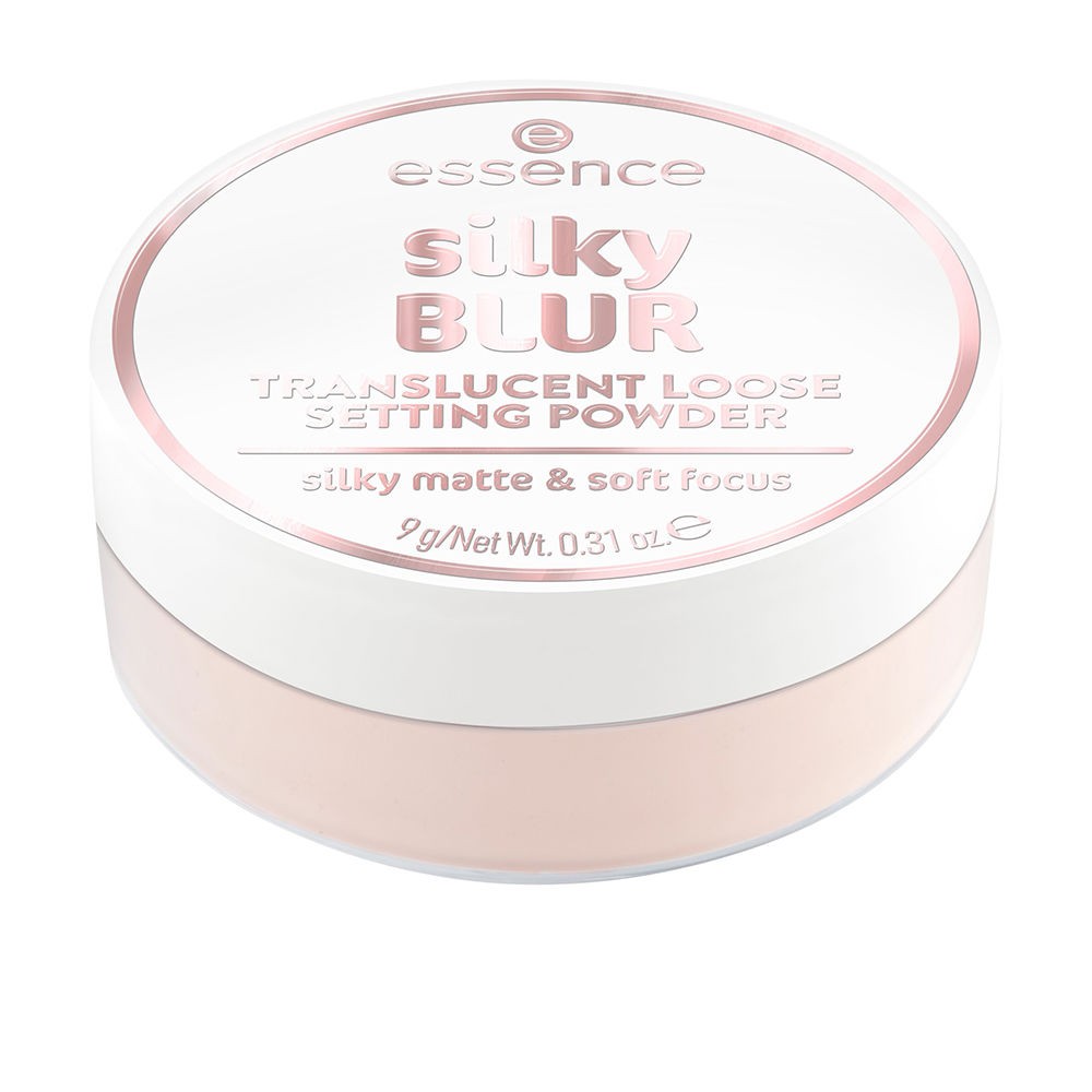 Essence cipria fissante in polvere libera traslucida SILKY BLUR 9gr unisex