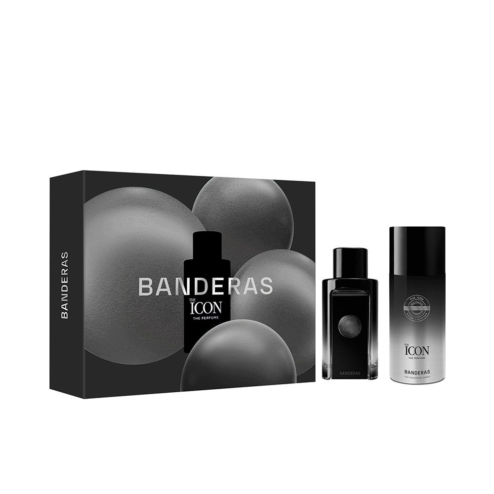 Antonio Banderas Cofanetto regalo THE ICON eau de parfum da 2 pezzi Eau de Parfum spray 100 ml + deodorant spray 150 ml unisex