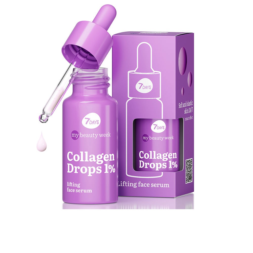7days COLLAGEN DROPS siero viso lifting 20ml donna