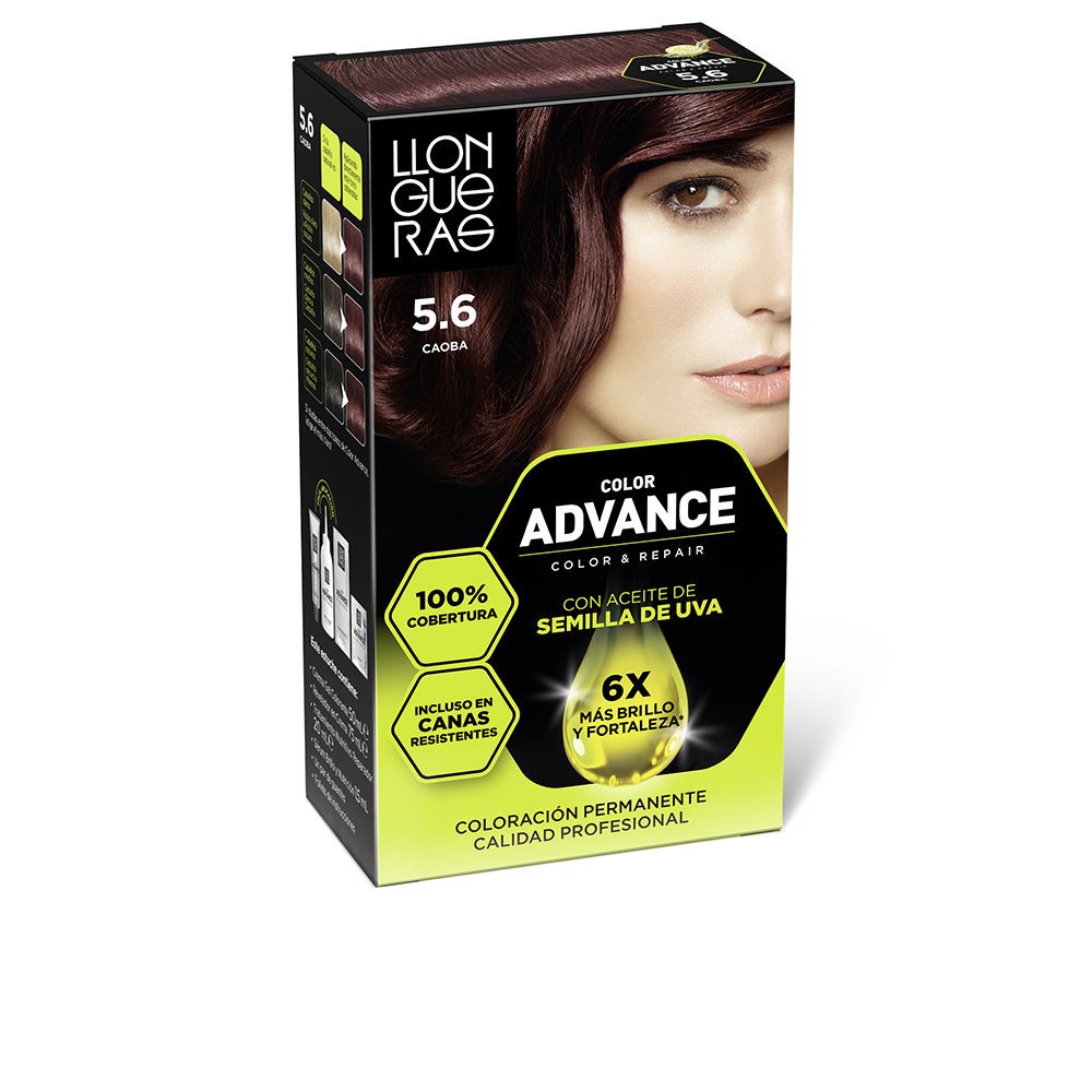 Llongueras COLOR ADVANCE n.5,6-mogano 1 u unisex