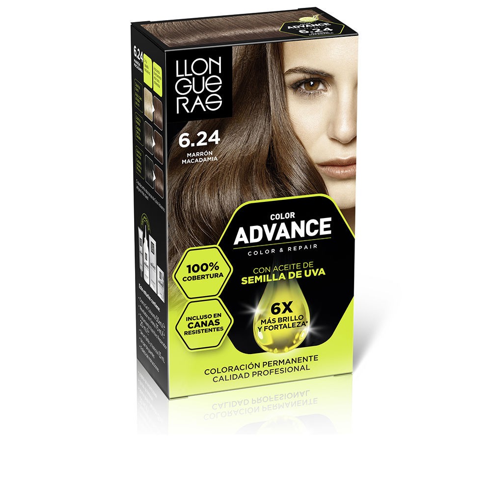Llongueras COLOR ADVANCE n.6,24-marrone macadamia 1 unità unisex