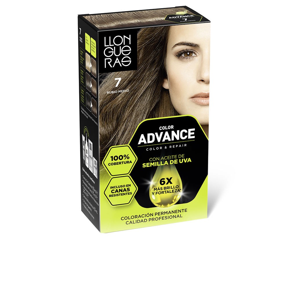 Llongueras COLOR ADVANCE n.7 - biondo medio 1 u unisex