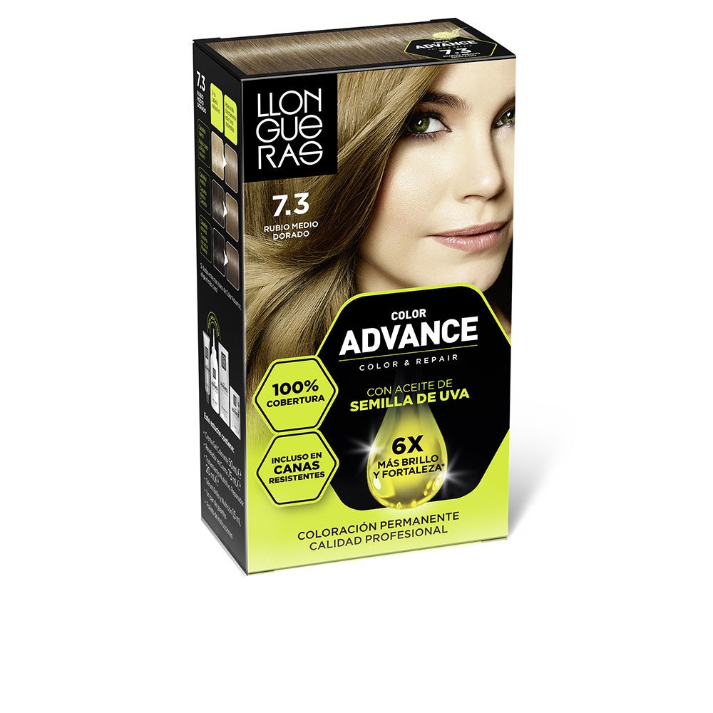 Llongueras COLOR ADVANCE n.7.3 - Biondo Dorato Medio 1 unità unisex