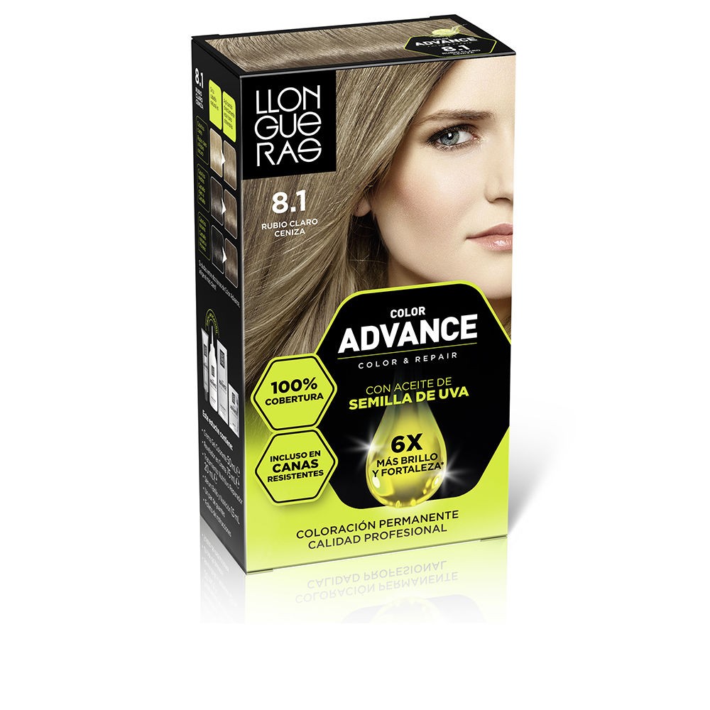 Llongueras COLOR ADVANCE n.8,1-biondo cenere chiaro 1 u unisex