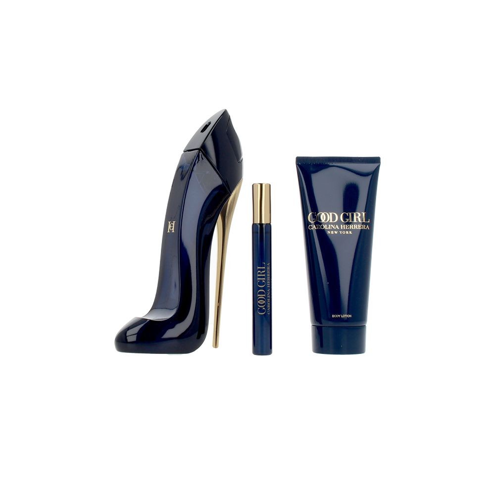 Carolina Herrera Completo da 3 pezzi GOOD GIRL Eau de Parfum spray 80 ml + Body Lotion 100 ml + Eau de Parfum spray 10 ml unisex