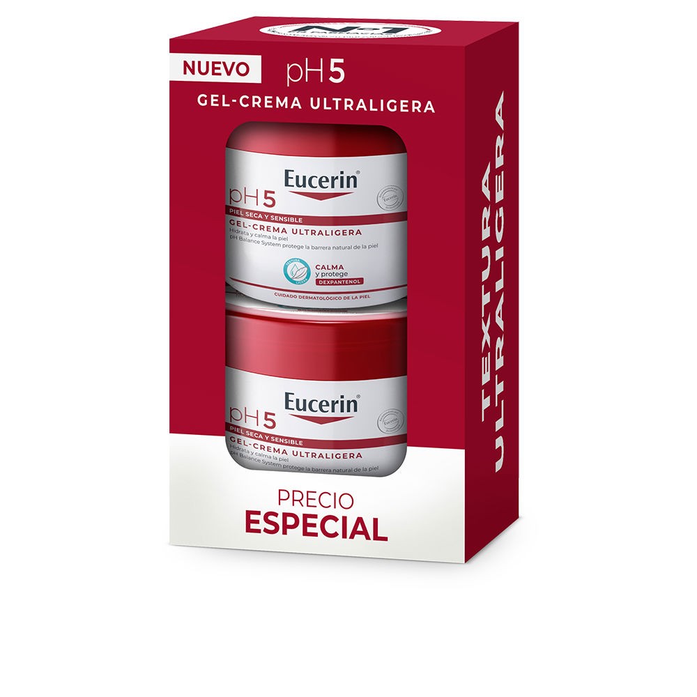 Eucerin Confezione da 2 gel-crema ultraleggera PH5 da 350ml 2 x 350 ml unisex