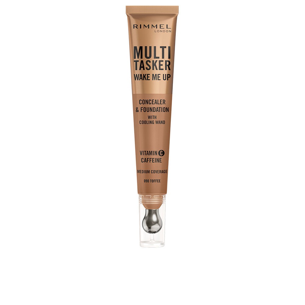 Rimmel London Correttore e fondotinta MULTITASKER WAKE ME UP n.Toffee 20ml unisex