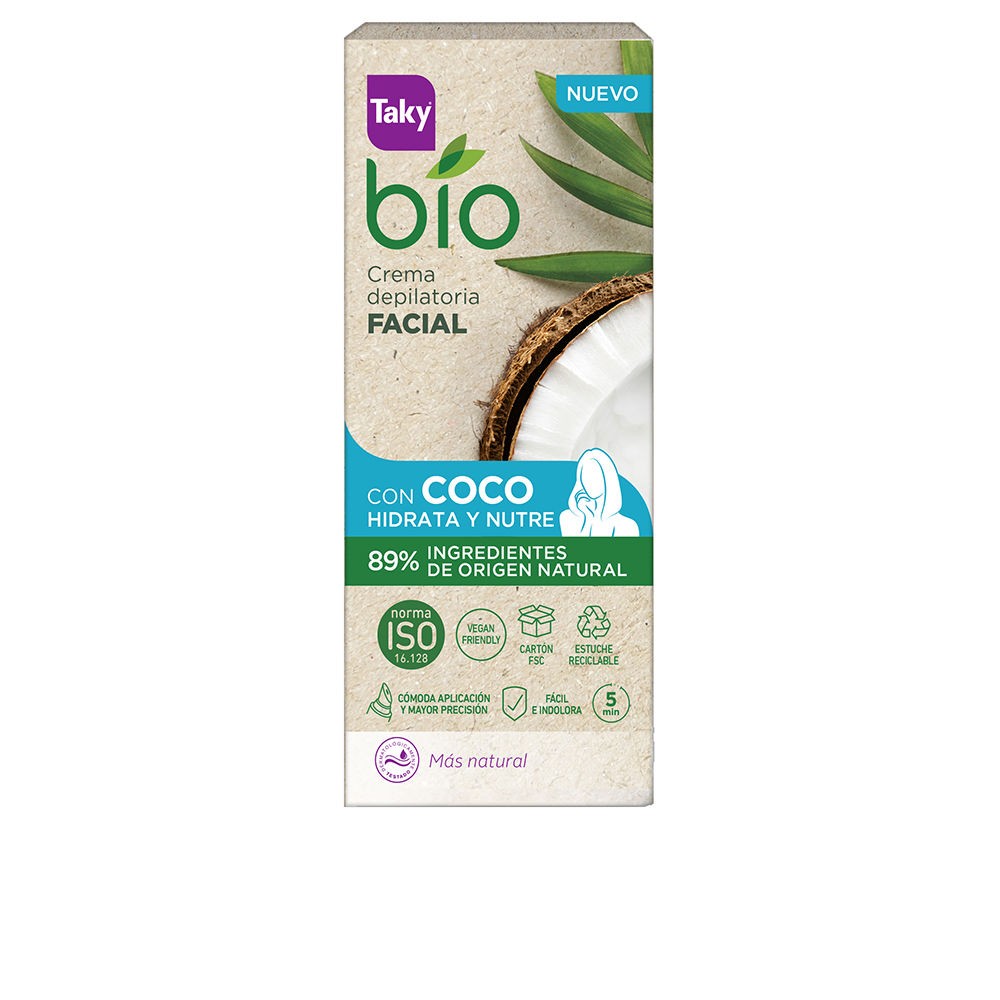 Taky Crema depilatoria per il viso BIO COCO 20ml donna