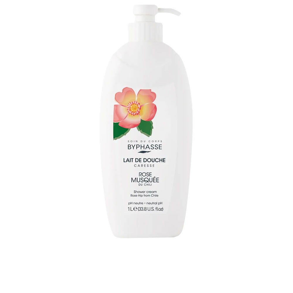 Byphasse Crema doccia CARESSE alla rosa canina 1000ml unisex