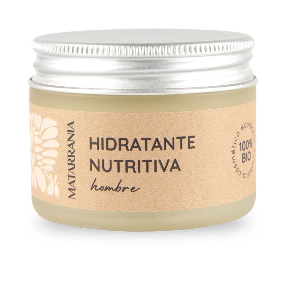 Matarrania Crema idratante nutriente per uomo, 100% biologica, 30ml uomo