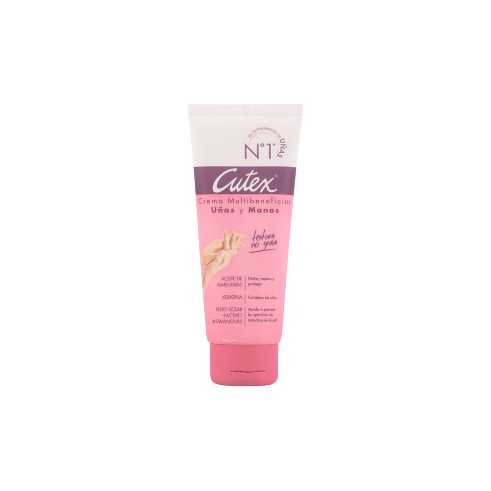 Cutex Crema mani e unghie al latte di mandorla 100ml unisex