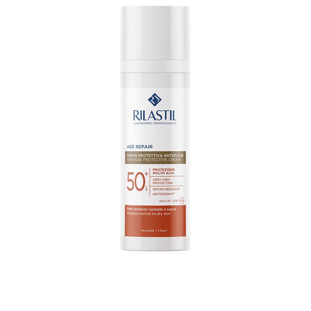 Rilastil Crema protettiva antirughe e riparatrice antietà SUN SYSTEM SPF50+ 50ml unisex