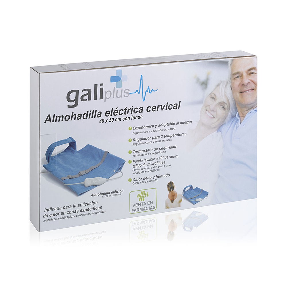 Galiplus Cuscinetto riscaldante elettrico per la regione nuco-cervicale, 1 unità unisex