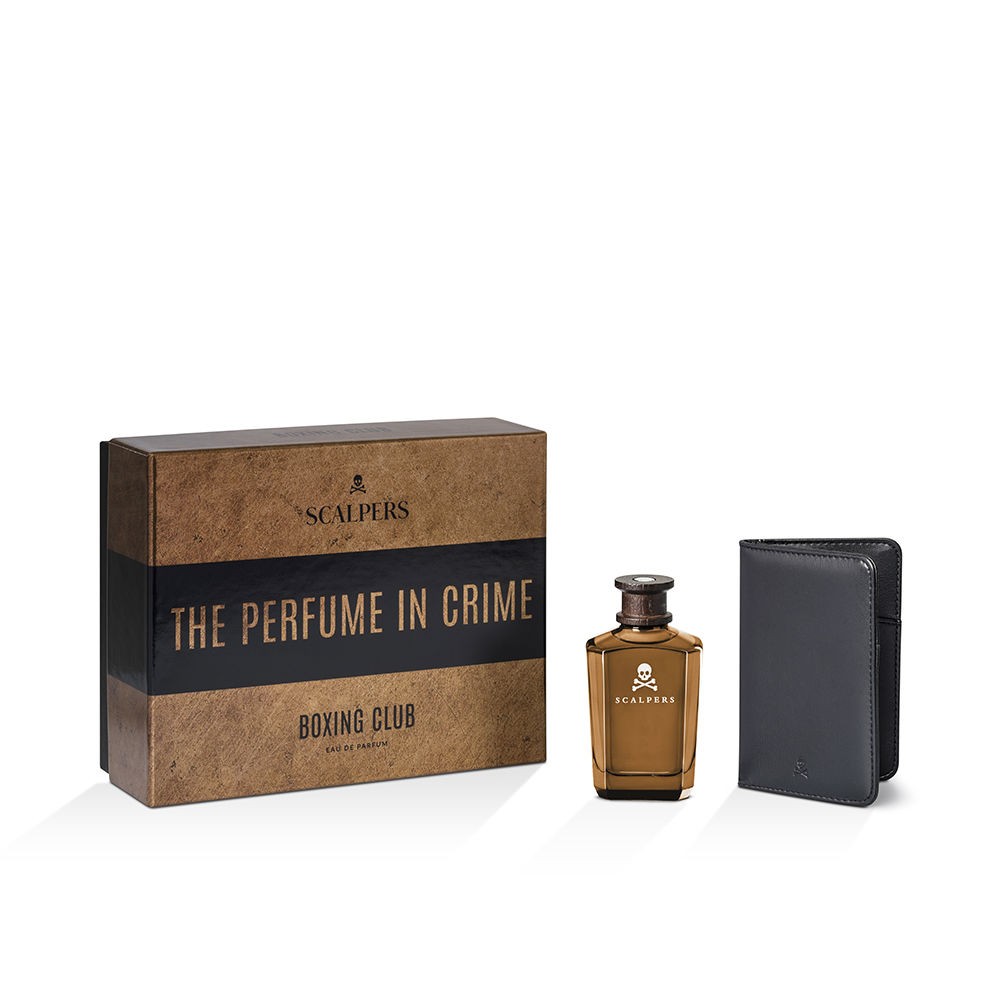 Scalpers SET DA BOXE IN 2 PEZZI Eau de Parfum spray 125 ml + Wallet uomo