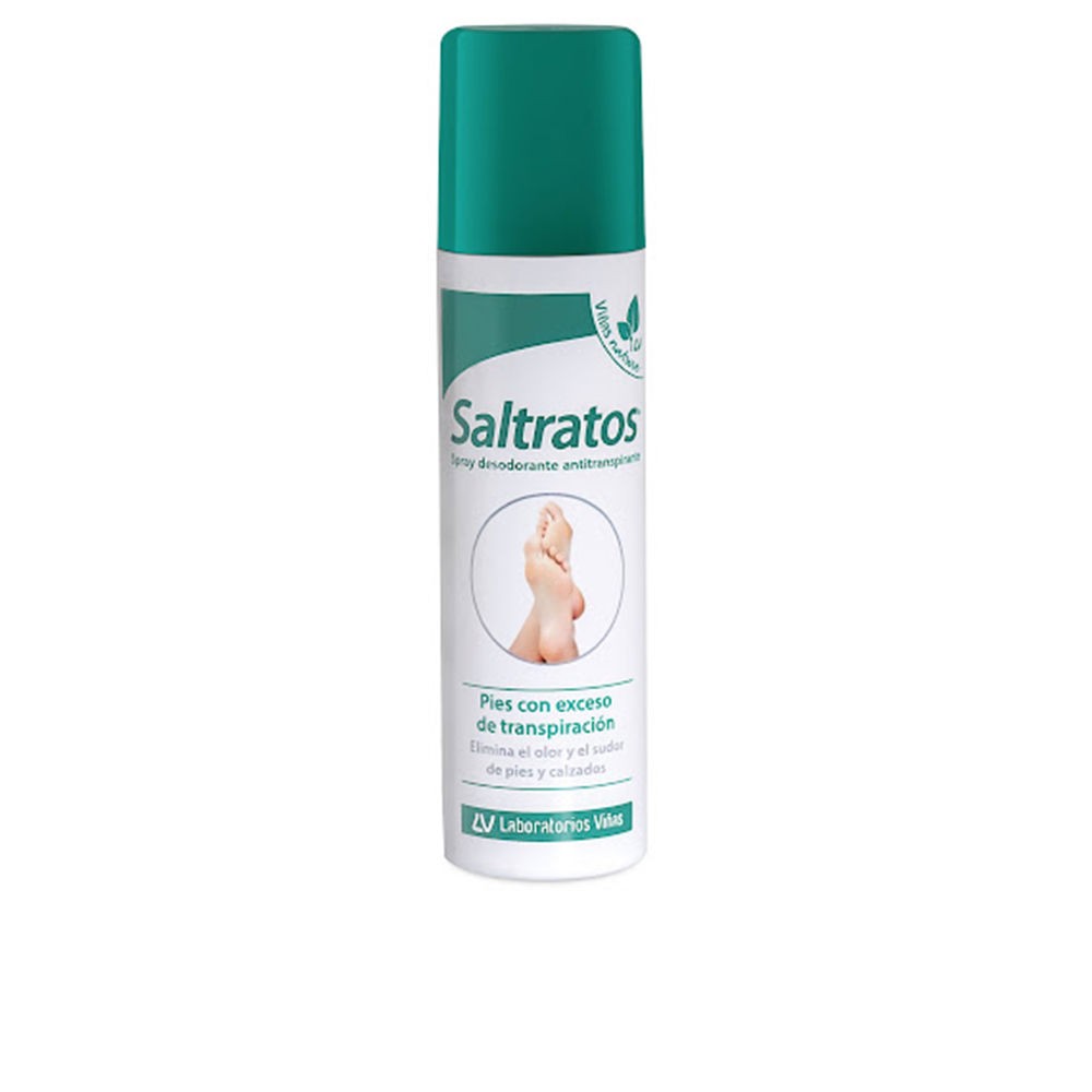 Saltratos Deodorante antitraspirante spray per piedi saltati con sudorazione eccessiva 150ml unisex