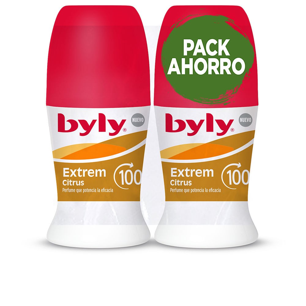Byly DEODORANTE ROLL-ON EXTREM CITRUS 100H CONFEZIONE DA 2 x 50ml unisex