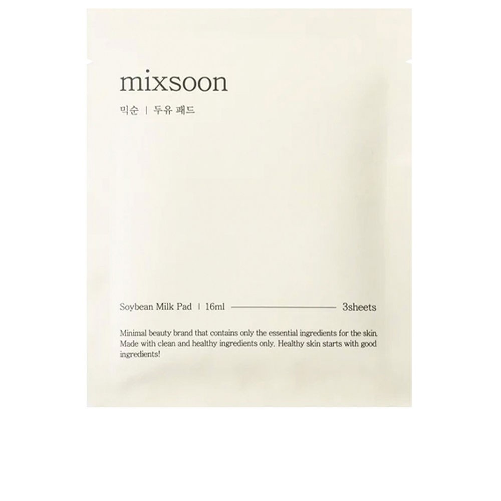 Mixsoon Dischetti idratanti al latte di soia, confezione da 10 pezzi unisex