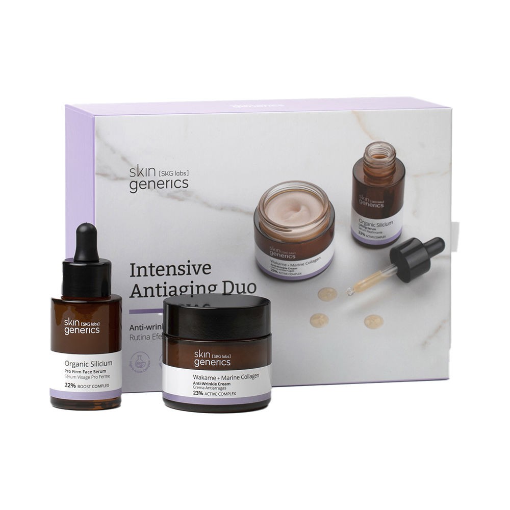 Skin Generics DUO ANTI-ETÀ INTENSIVO 2 pezzi Anti-wrinkle cream 50ml + firming serum 30ml unisex