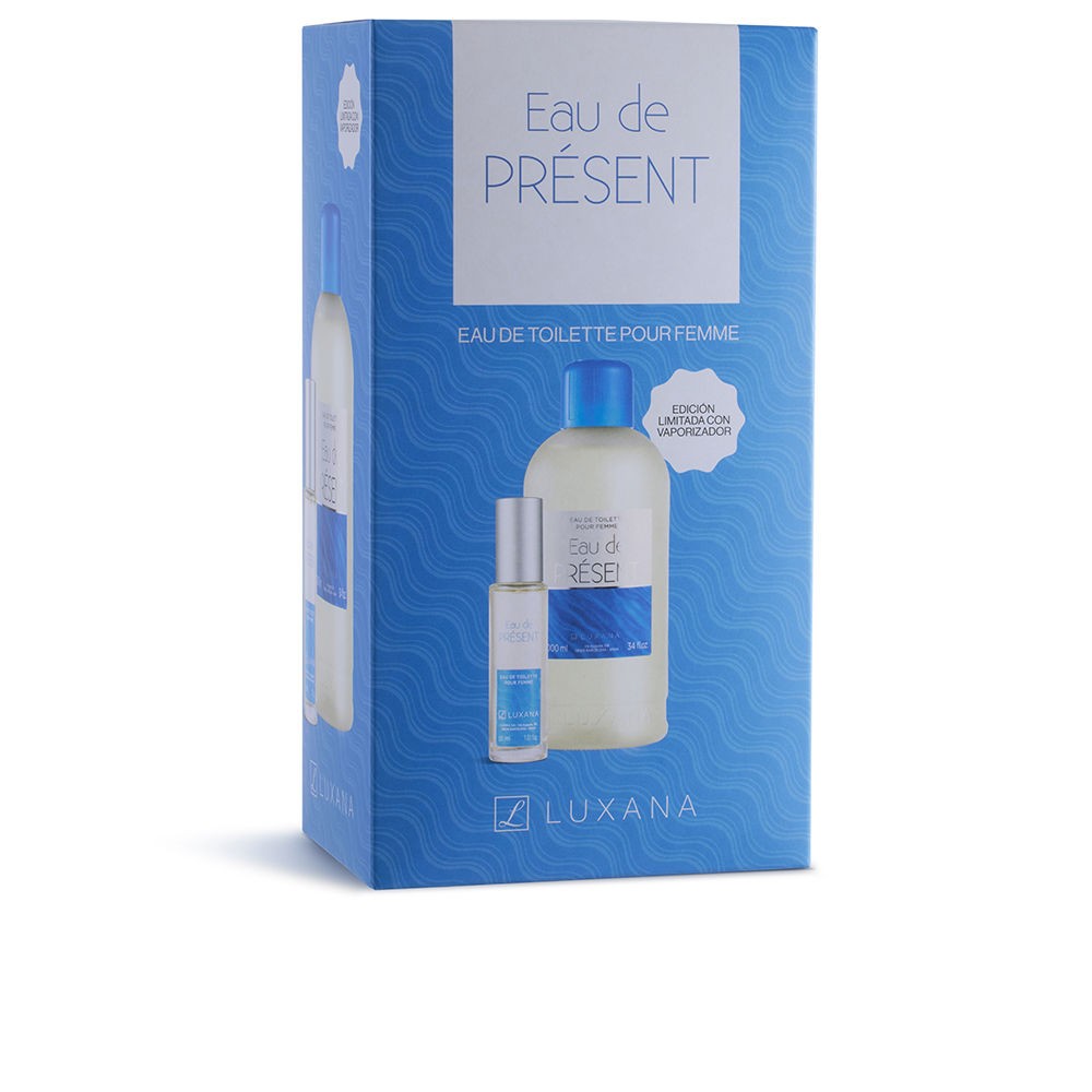 Luxana EAU DE PRÉSENT SET DA 2 PEZZI Eau de Toilette spray 1000 ml + Eau de Toilette spray 30 ml donna