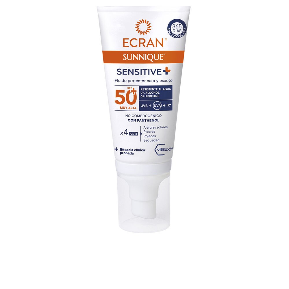 Ecran ECRAN SUNNIQUE SENSITIVE crema viso SPF50+ 50ml unisex