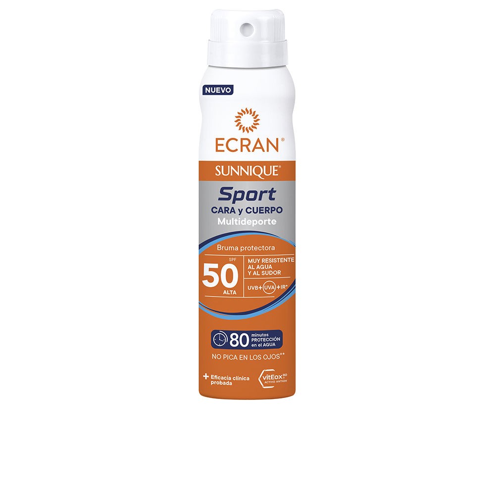 Ecran ECRAN SUNNIQUE SPORT spray viso e corpo 75ml unisex