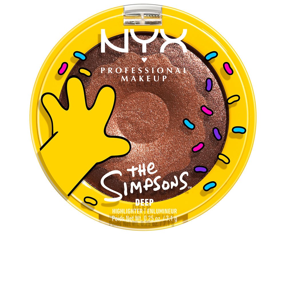Nyx Professional Make Up Evidenziatore THE SIMPSONS DONUT n.Deep 7,1gr unisex