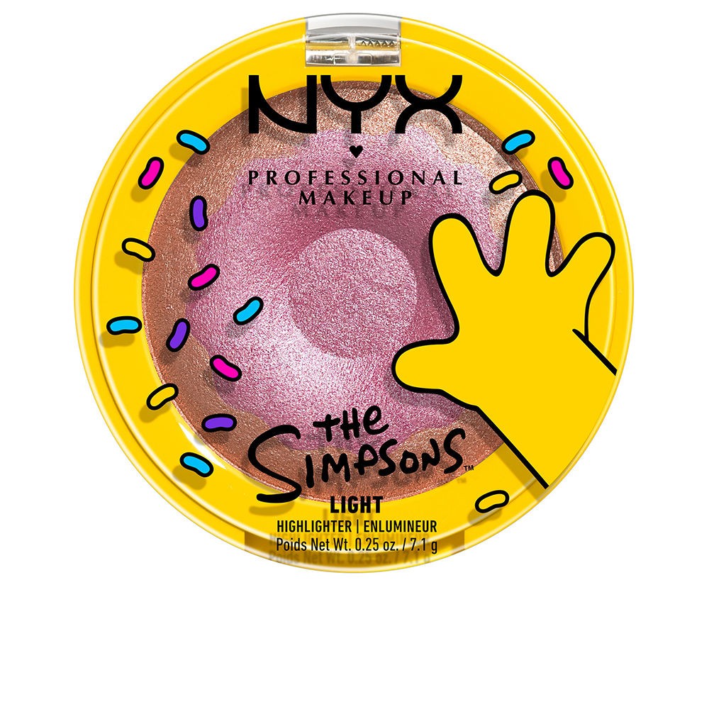 Nyx Professional Make Up Evidenziatore THE SIMPSONS DONUT n.Light 7,1gr unisex